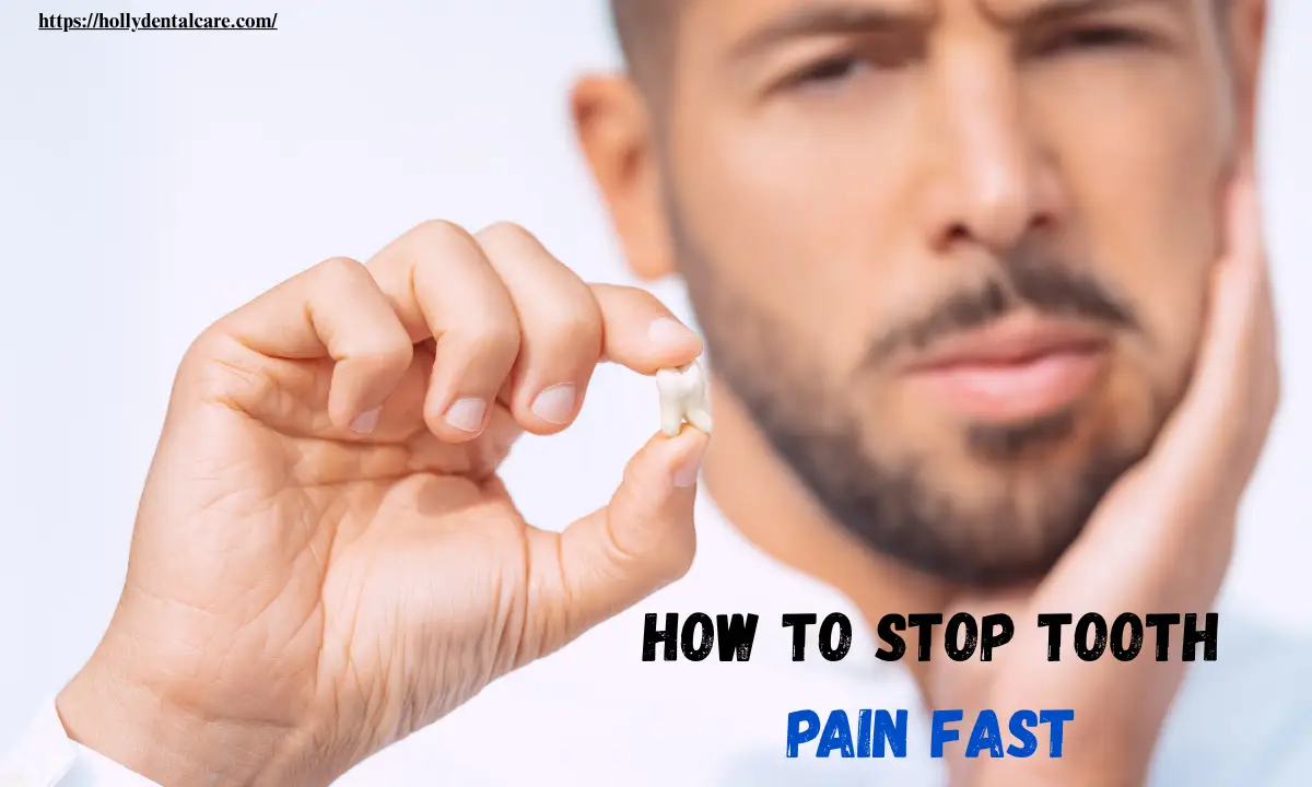 how to stop tooth pain fast