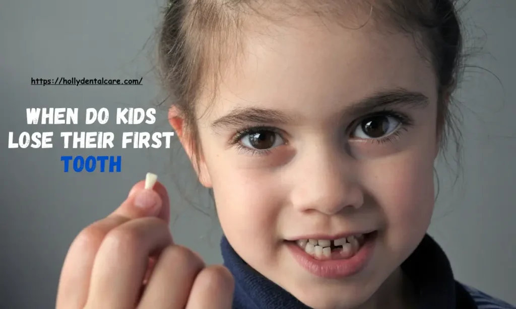 when do kids lose their first tooth .